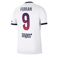 Paris Saint-Germain Ferran Torres #9 Vieraspaita 2026-27 Lyhythihainen
